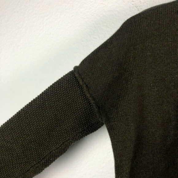 Rails olive green army patch pullover sweater - Picture 5 of 7